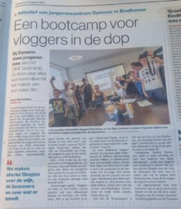 Bootcamp vloggers in ED 25 aug 2016