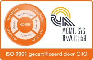 ISO9001 gecertificeerd door CIIO